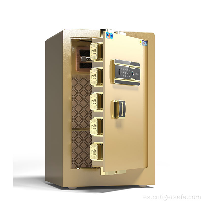 Tiger Safes Classic Series-Gold 70cm High Fingerprint Lock de huellas