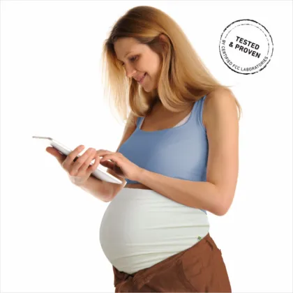 Silver Iron EMF Protective Maternity Belt - Anti-Radiation Belly Band