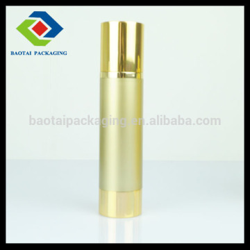 0.5oz, 1oz, 2oz airless bottle with gold cap,AS cylinder bottle for skin cream