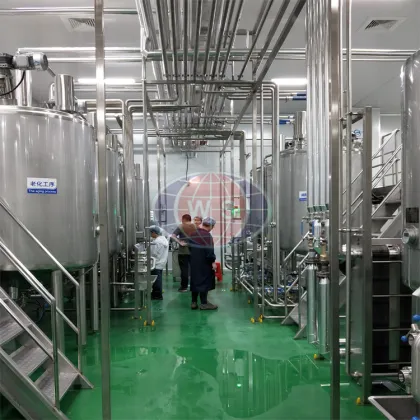 Automatic Ice Cream Processing Line Plant