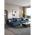 Sofá de esquina elegante moderno con diseño elegante de piernas