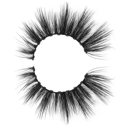 Custom Logo Manufacturer Magnetic Eyelashes 10 Circle Magnetic False Eyelashes