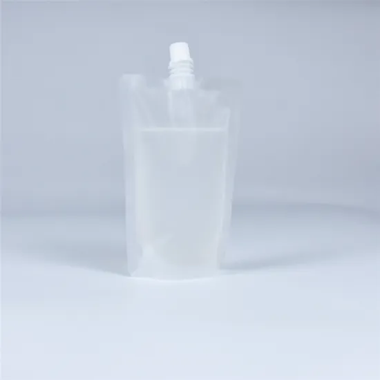 Reusable 200Ml Fruit Juice Packaging Pouch Bag