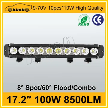 Top quanlity cars auto parts CE certificate IP67 17.2'' 100W off-road dc24v led light bar