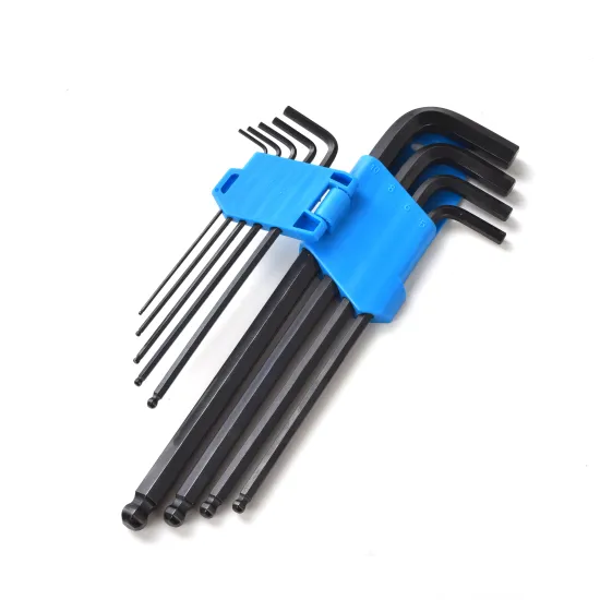 High-Grade Allen Key Set with Titanium Carbon Steel and Zinc Plating