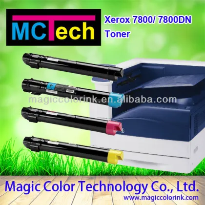 Compatible Color Toner Cartridge with chip Xerox 7800