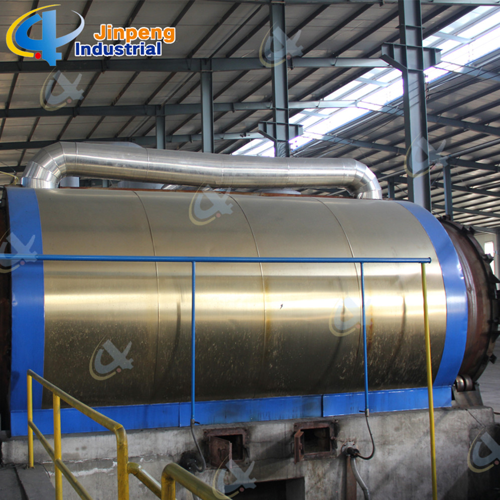 Exporting Scrap Rubber Waste Tyre Pyrolysis Plant