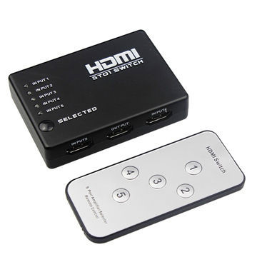 Intelligent or mechanical HDMI switches