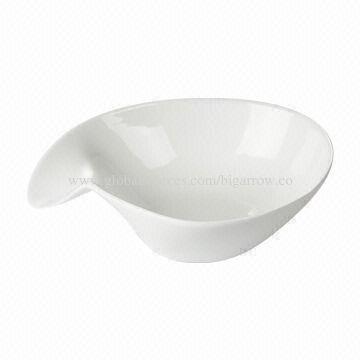 Peach-shaped Bowl, Customized Logos, Colors and Sizes Accepted