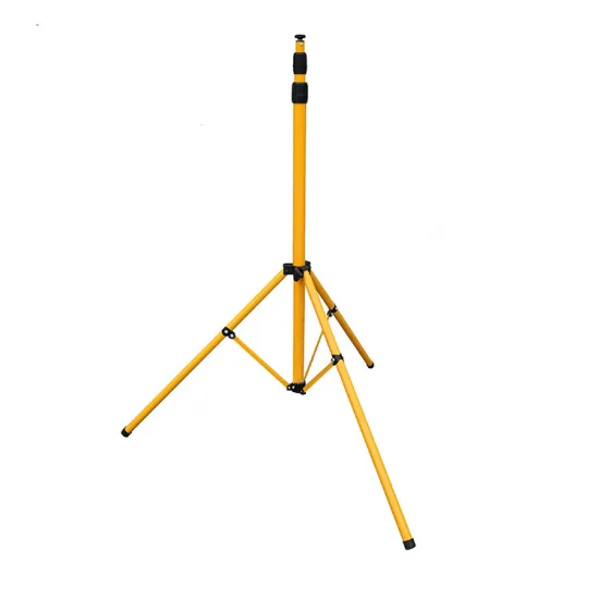 Outdoors Construction Site Lighting: 3M Floodlight LED Yellow Tripod Work Light