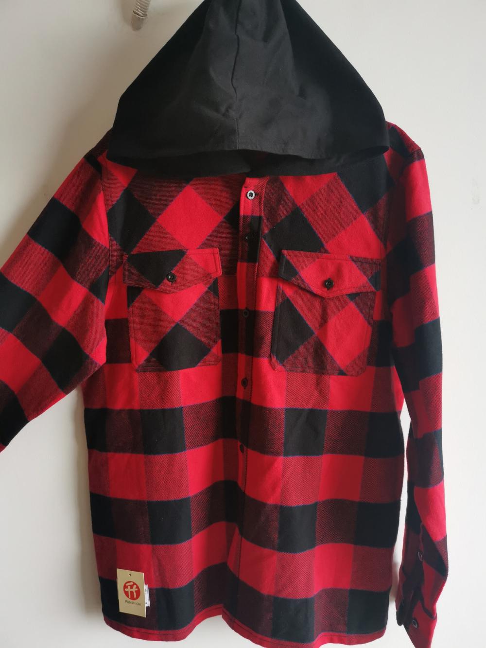 Flannel With Hood Shirt 1