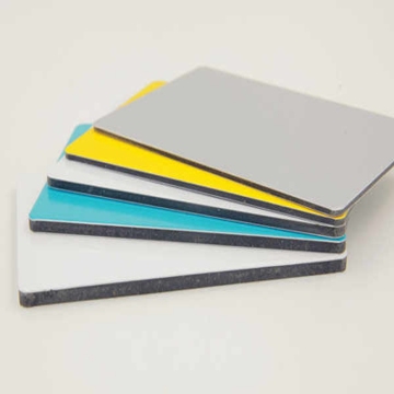 White PVDF Fireproof Aluminum composite panel for decorate