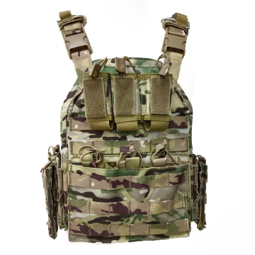 SturdyArmor Waterproof Green Camo Tactical Vest for Fitness and Hunting