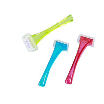 Women's Hotel Supply: Single-Use Razors for Body, Face, Bikini Area, Nose, and Ear Hair Trimming in Plastic Handle