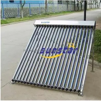 Heat pipe Solar Collector  SUS304 Manifold