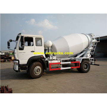 HOWO 4 M3 Concrete Transport Vehicles