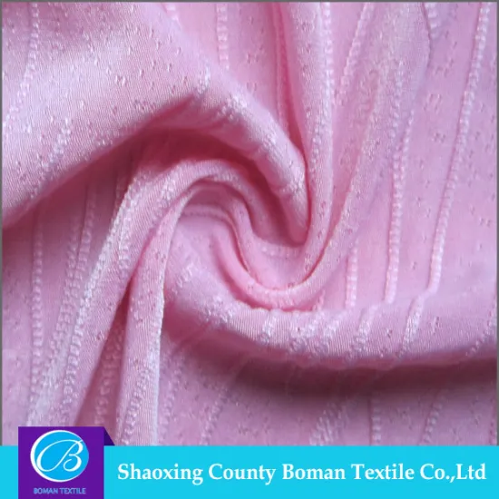 Dress fabric supplier Top-end Dress Polyester jacquard fabric designs
