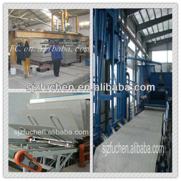 Fiber cement board manufacturing machiery supplier