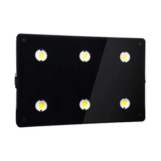 Advanced aluminum black case no fans no noise no driver led grow lights