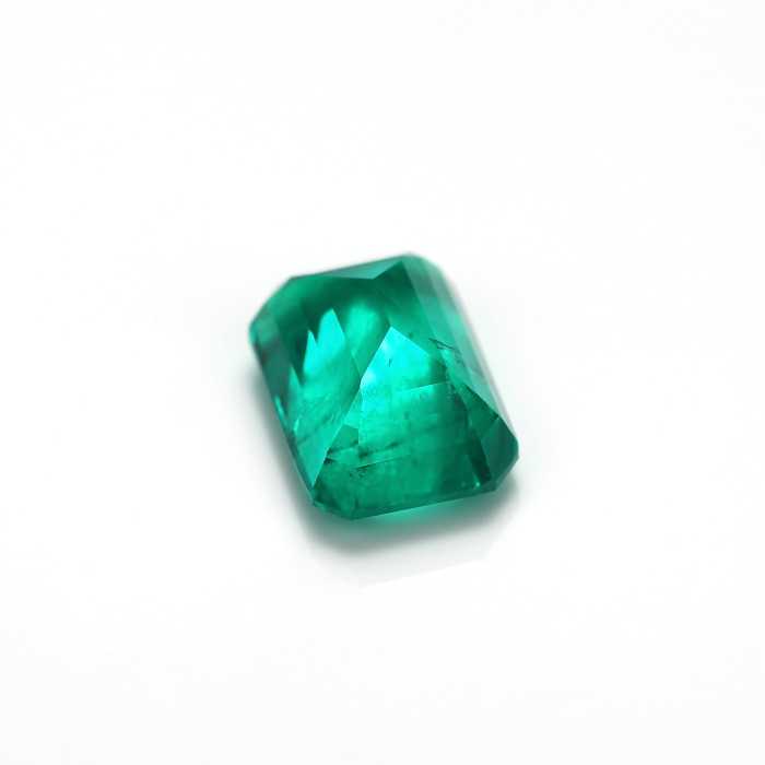 Lab Emerald Colombian Color Emerald Cut 14x10