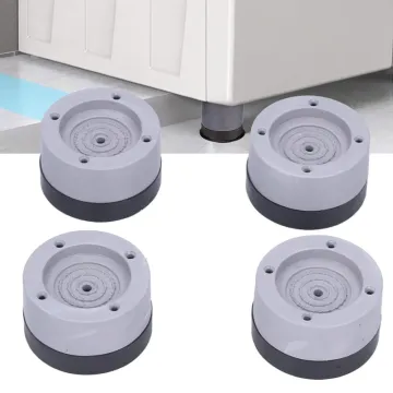 Glosok 4 PCS Anti-Vibration Rubber Feet Pads for Washing Machines