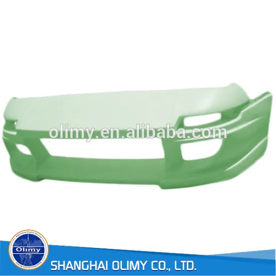 Olimy hand lay up fiberglass rear bumper FRP automotive bumper