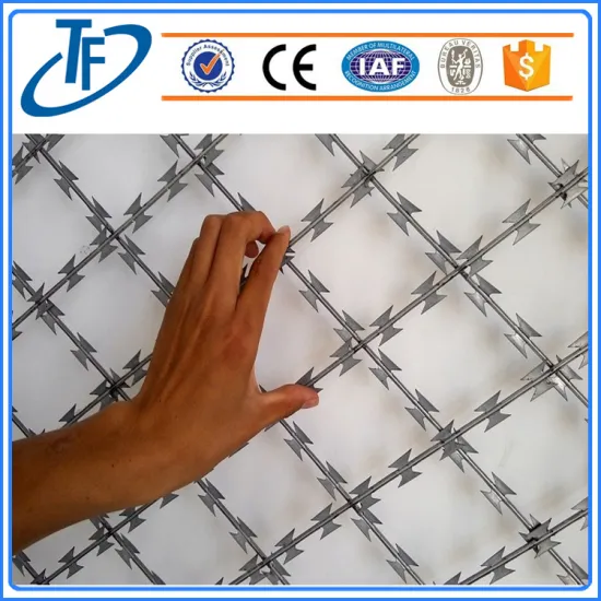 High security fence panels