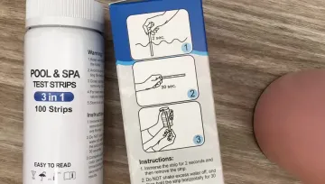 Potassium monopersulfate (MPS) Swimming pool test strips