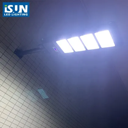 12 Hours Automat Sensor Control System Lampadaire Solaire de Rue 200W