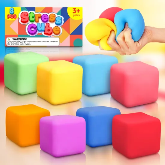 Custom Anxiety Relief and Sensory Toys for Autistic Children: Fidget Squares for Stress and Hand Therapy