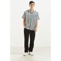 Custom Men's Multicolor Striped Shirt