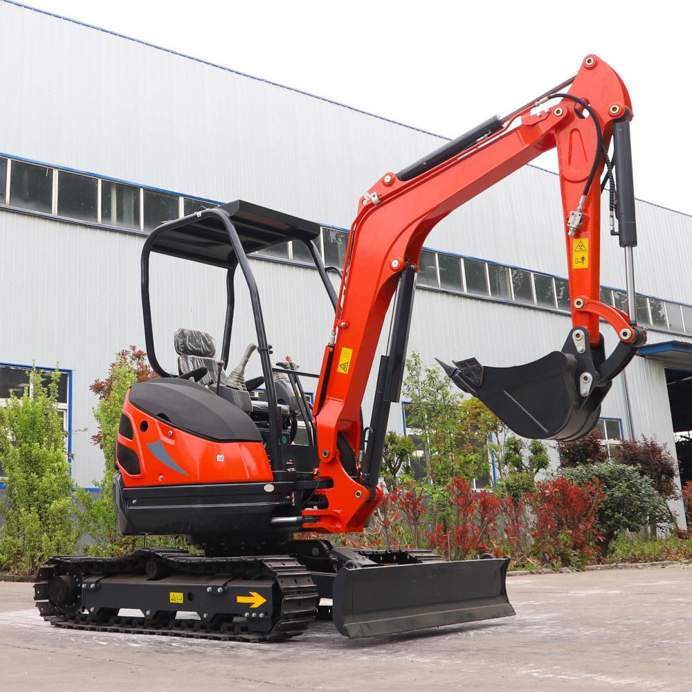 nuoman 2.5ton rastreador hidráulico mini excavador