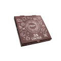 Eco-friendly Disposable Kraft Pizza Box for Takeaway