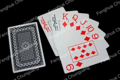 plastic playing cards printed card playing cards in box