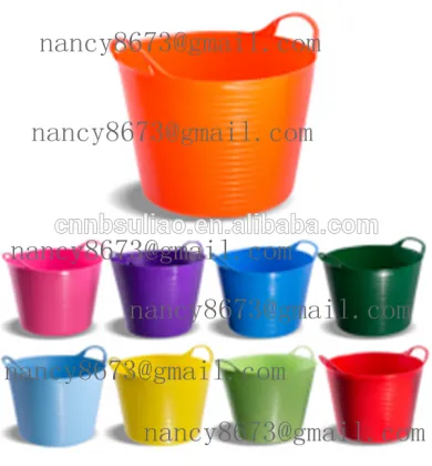 PE Tub,flexible tub,garden tub,colorful tub