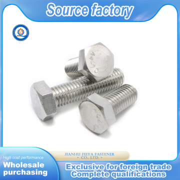 Stainless Steel Bolts With High Strength