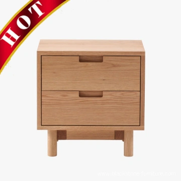 Modern Fas Oak Wooden Nightstands