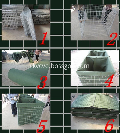 Hesco barrier