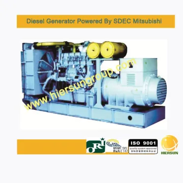 Diesel generator sets Mitsubishi 1200KW/1500KVA