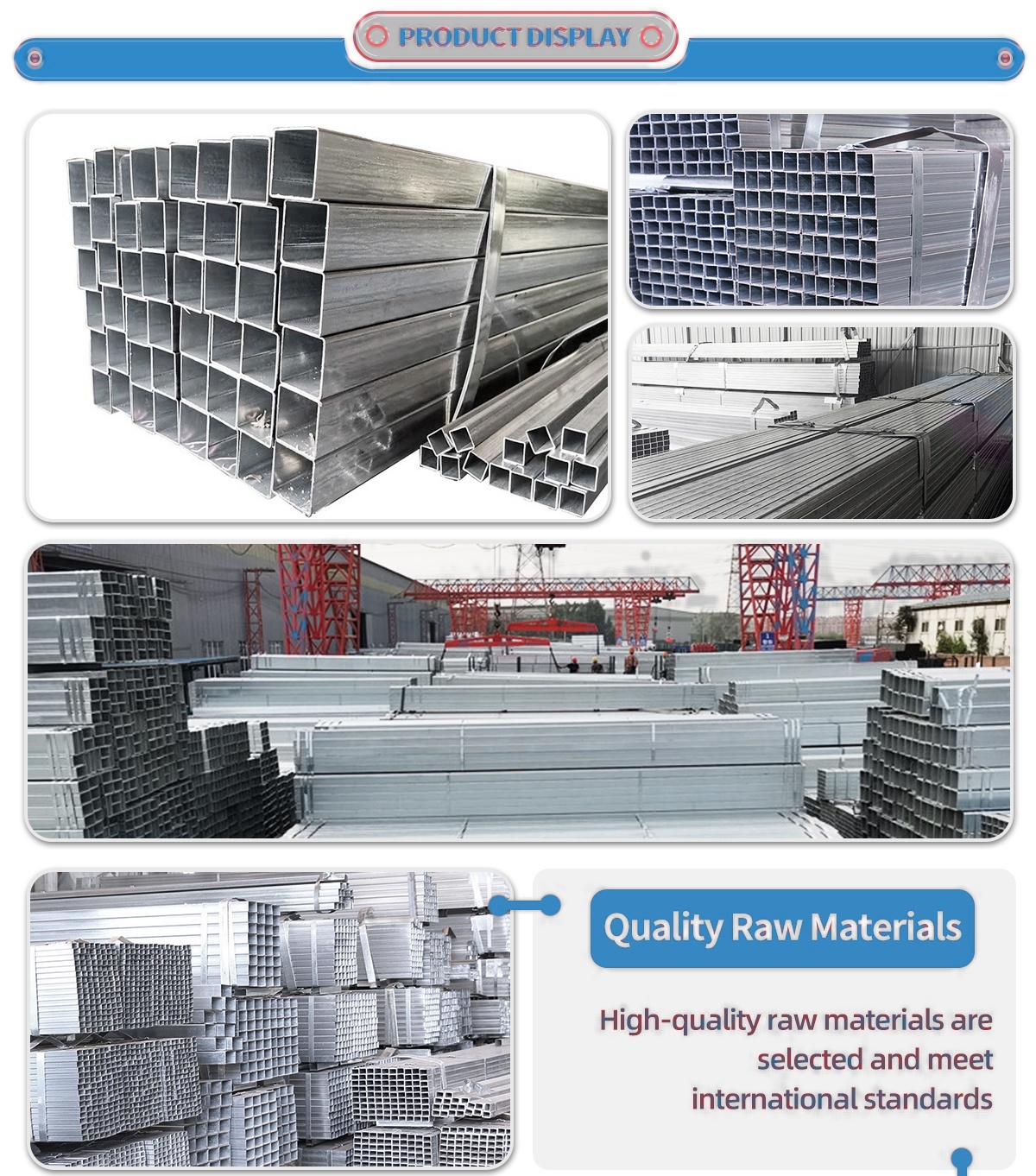 Galvanized Square Tube 8