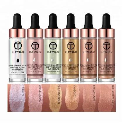 Liquid Highlighter Primer Drops Face Glow Cosmetics