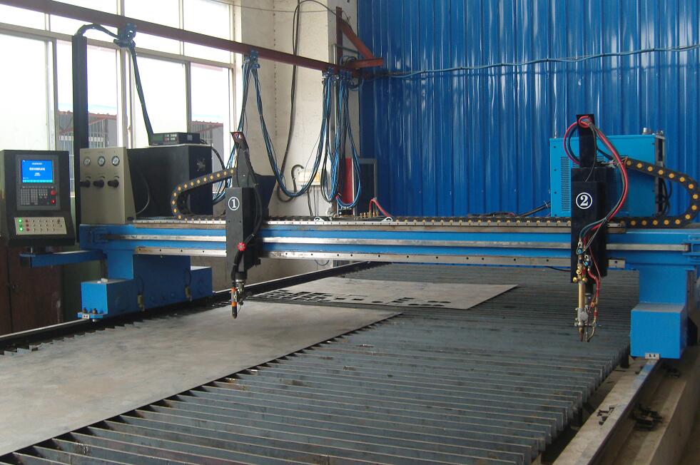 Automatic cnc flame plasma cutting machine