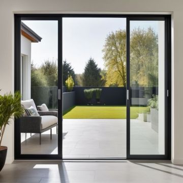 Heavy-Duty Thermal Break Aluminum Sliding Patio Door