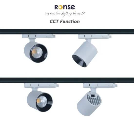 RONSE High CRI H Style Track Lighting 35W Aluminum Double Track Light
