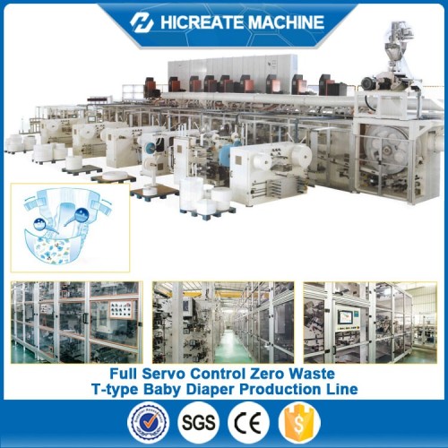 HC-DP-FS Automatic Splicing Full Servo Baby Diaper Manufacturing Machine