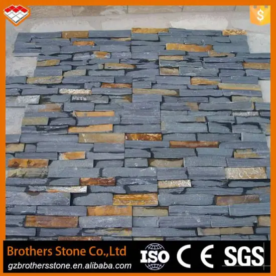 Factory direct sale artificial stone dry stack faux stone panels stone veneer panels faux wall paneling