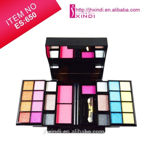 wholesale cosmetics make up of eyeshadow and blusher sets