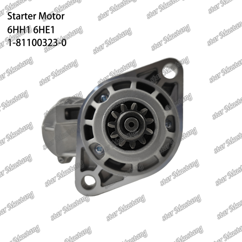 6HH1 6HE1 Starter Motor 11T 24V 4.5KW - Compatible with Isuzu Engine Parts