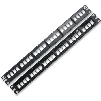 24-Port Cat5e/Cat6/ Cat6a/ Cat7 UTP/STP Patch Panels