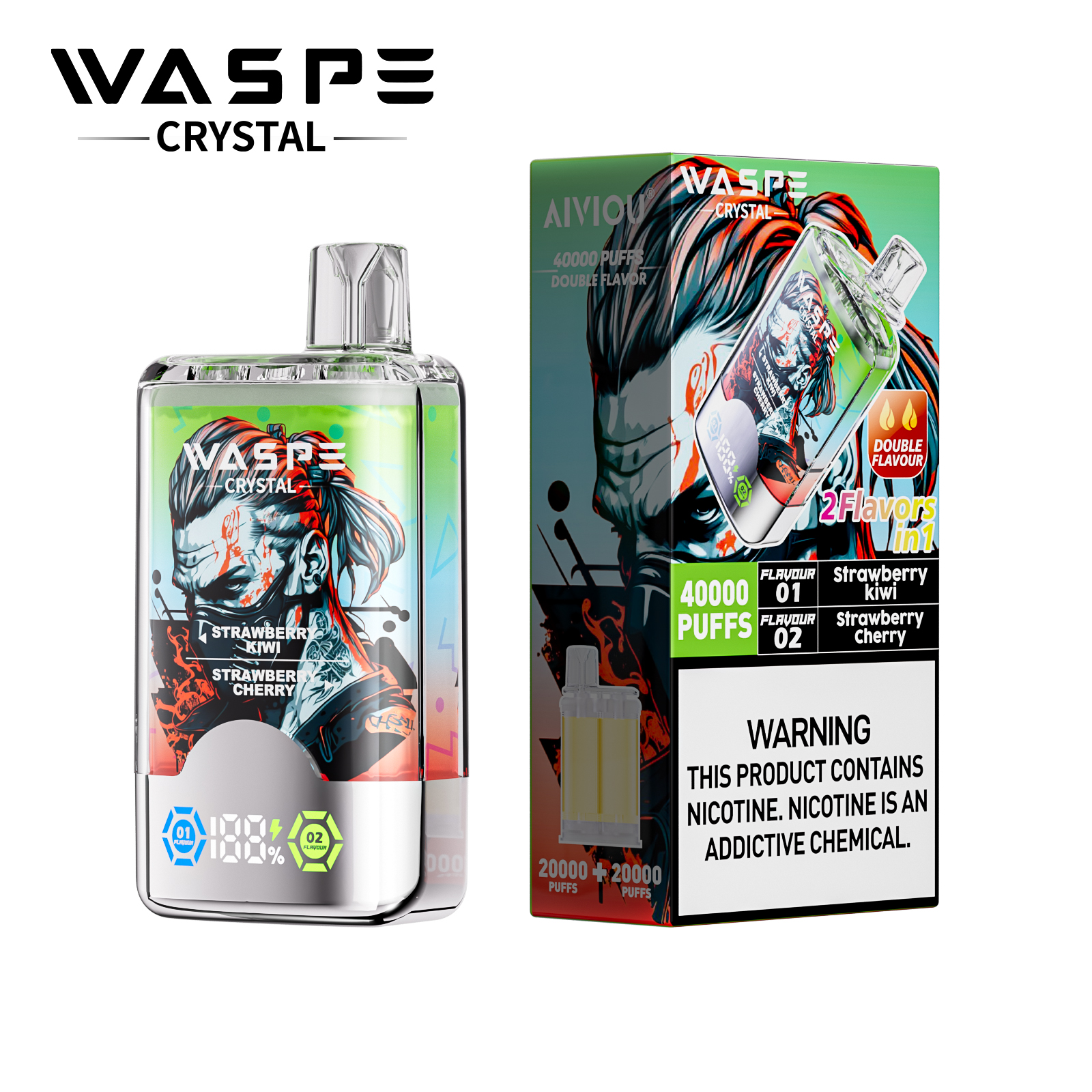 Waspe Crystal 40000 Puffs Vape